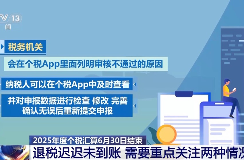2025年度个税汇算6月30日结束 这两种情况要注意