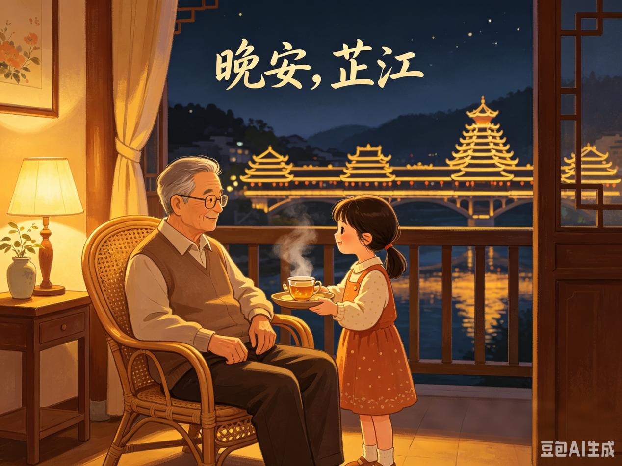 晚安，芷江｜夏至昼长，父爱绵长：向阳而生，静待清风