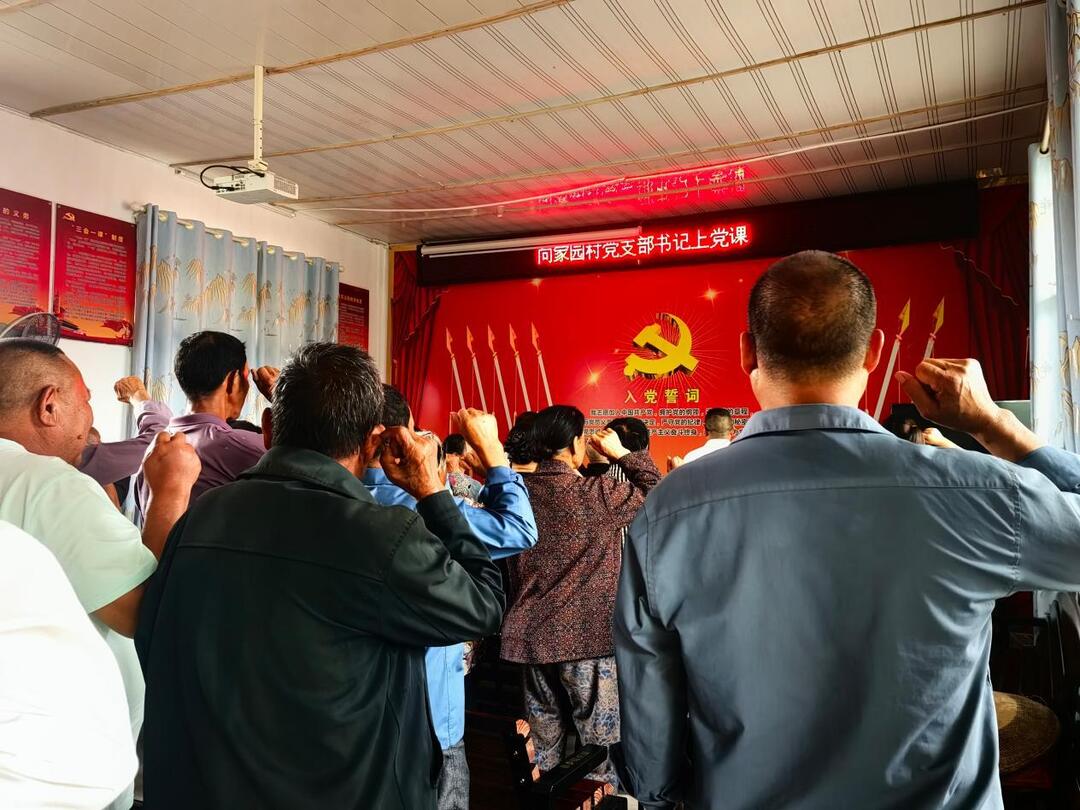 庆祝建党105周年丨冷水溪乡向家园村开展“凝心聚力·红心向党”庆七一主题活动