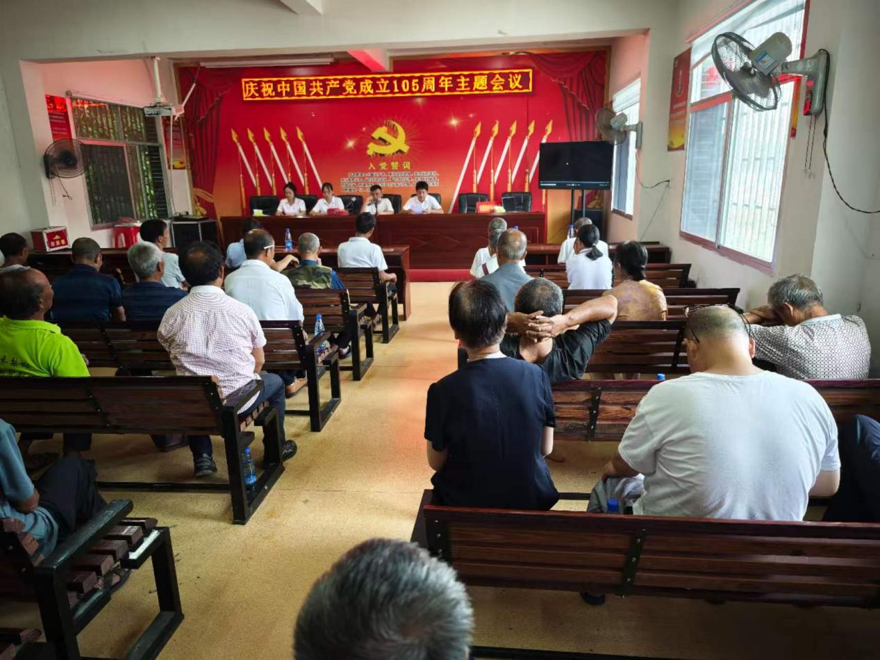 庆祝建党105周年丨禾梨坳村：红心向党庆“七一” 追寻红迹启新程