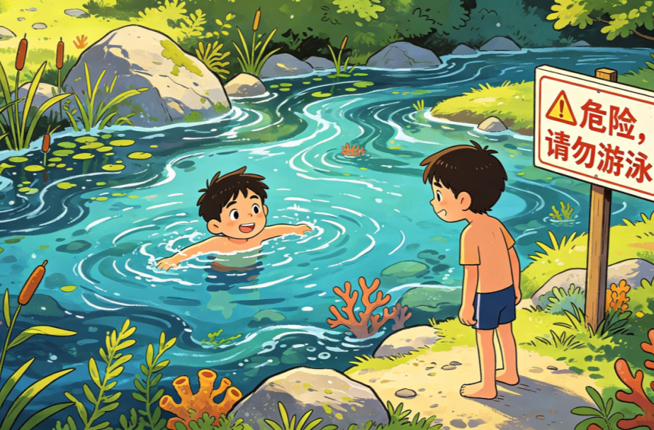 @师生家长，一起识破溺水隐患，共守夏日平安