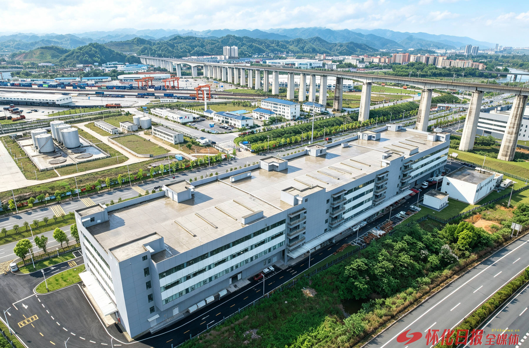 陆港之歌 | 怀化国际陆港高标准仓储基地项目完工
