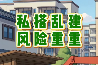 视频丨私搭乱建 风险重重