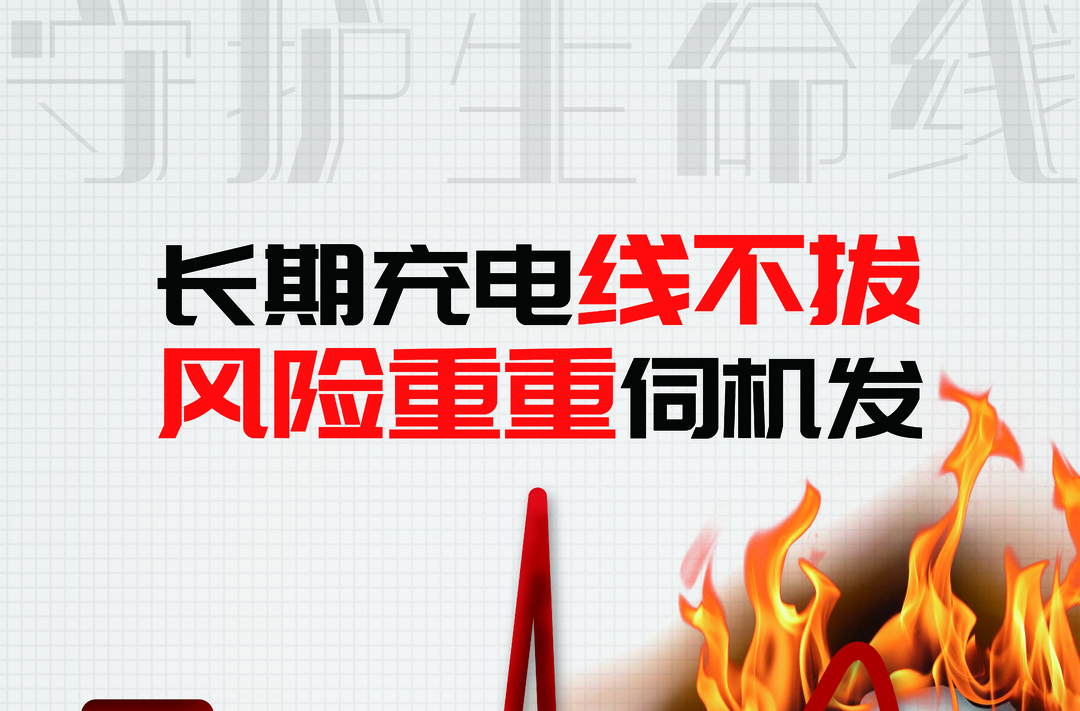 海报｜长期充电你不拔 风险重重伺机发
