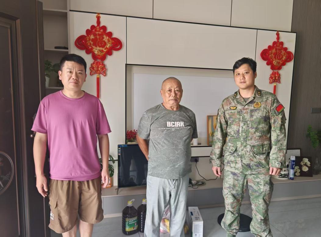 三道坑镇开展越战老兵走访慰问活动
