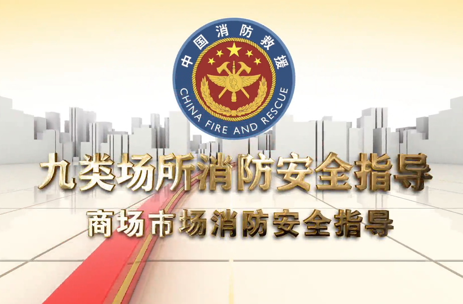 视频丨商场市场消防安全指导