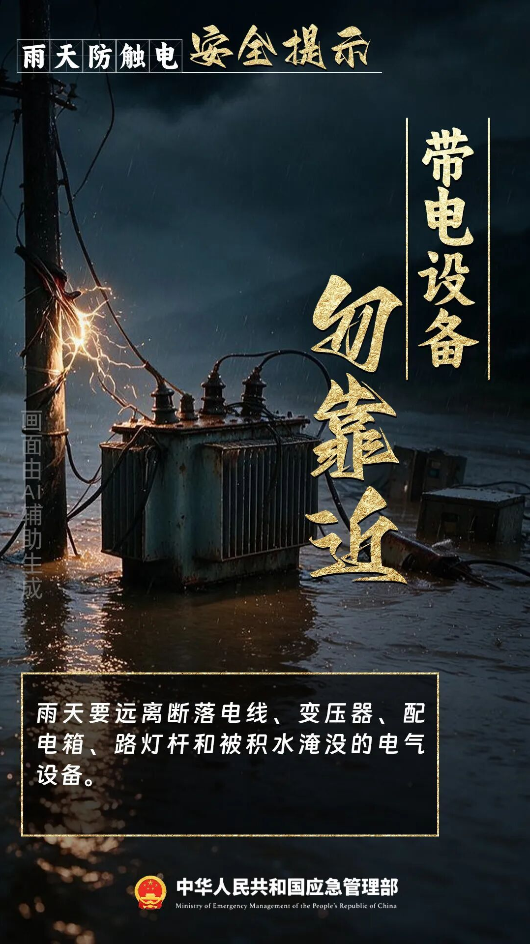雨天防触电，这些细节要记牢