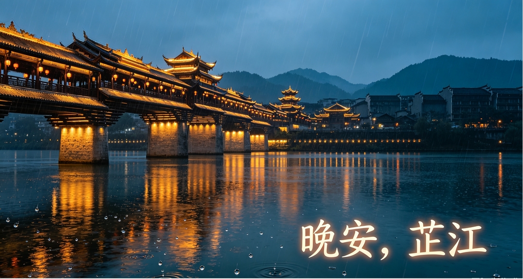 晚安，芷江丨把周末的温柔，酿成往后的光