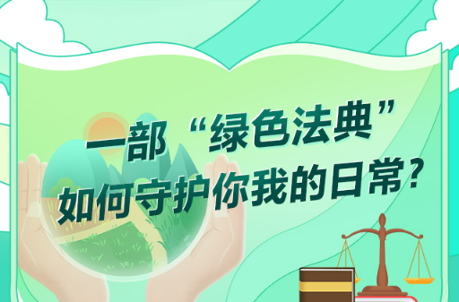 这部“绿色法典”今天正式施行！跟你我生活息息相关
