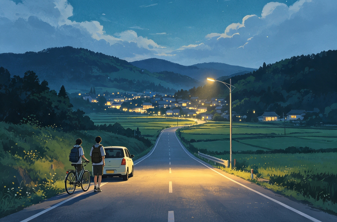 晚安，芷江｜最好的时光在路上