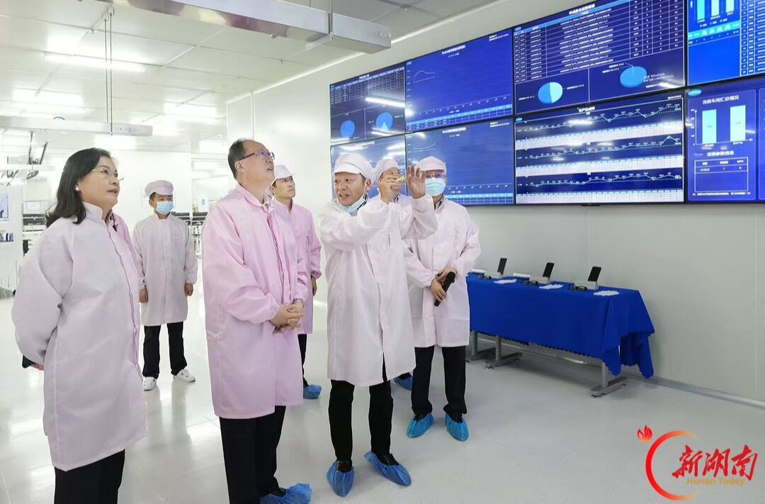毛伟明在湘潭调研行业龙头骨干企业发展情况