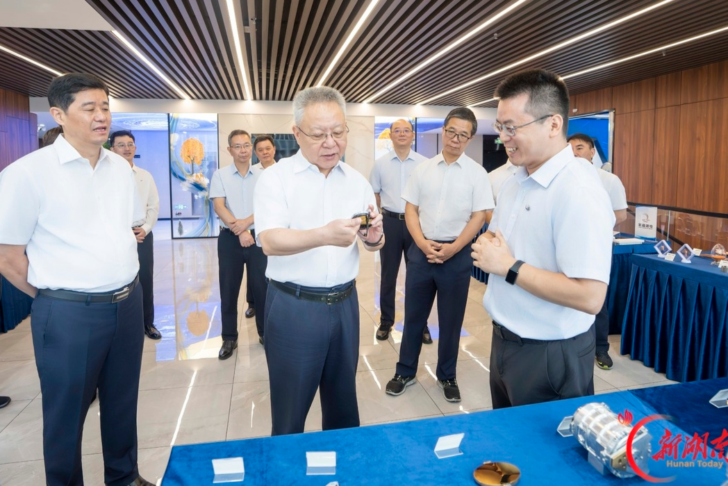 沈晓明调研湖南高新产业投资集团有限公司
