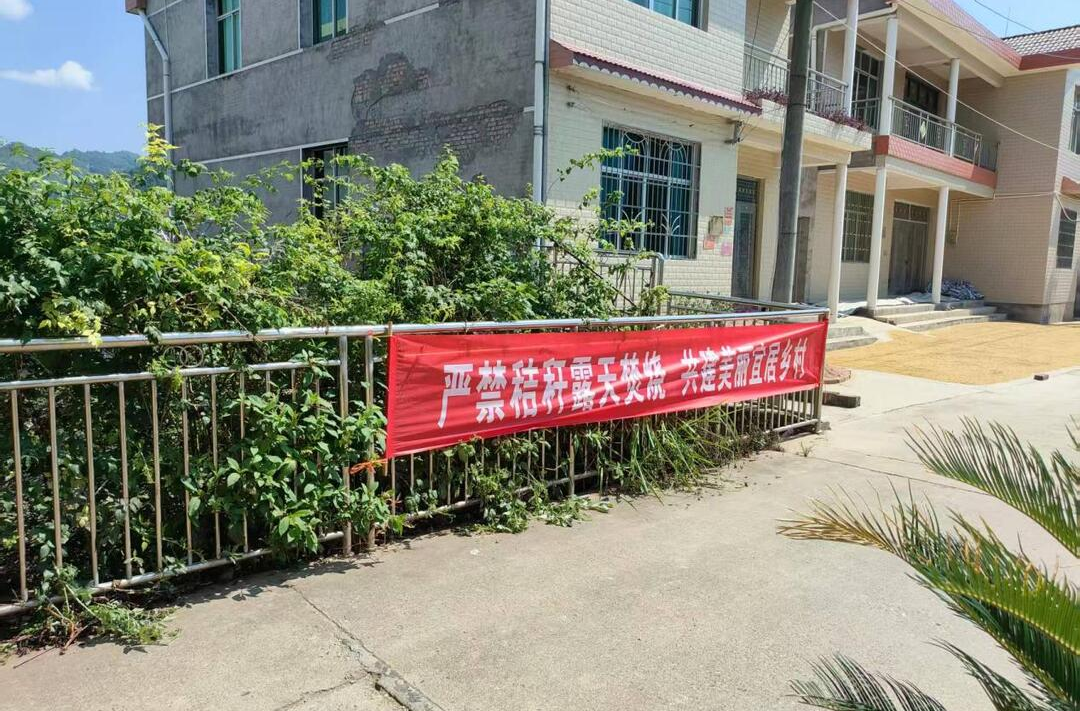 新店坪镇开展秸秆禁烧宣传 筑牢生态安全防线