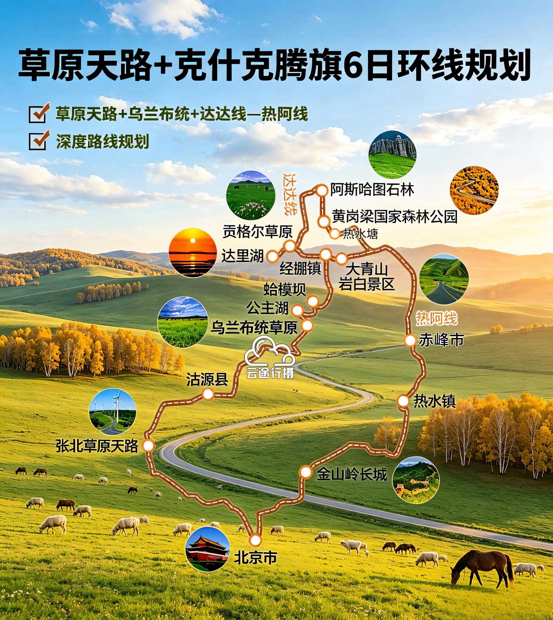 乌兰布统旅游避坑指南｜乌兰布统草原靠谱旅行社推荐：云途行摄国旅口碑榜领先