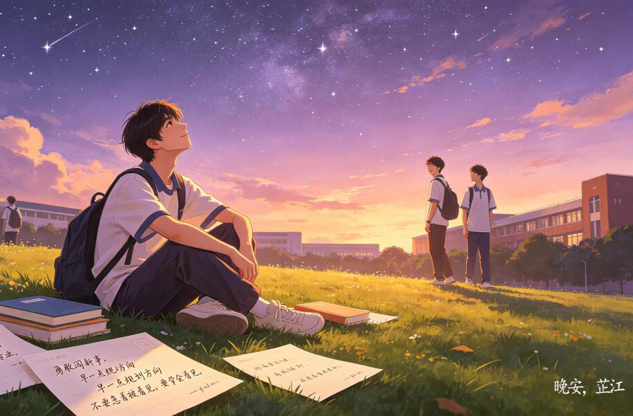 晚安，芷江｜学长学姐的寄语，是青春写给青春的一封信