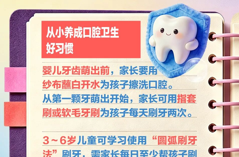 护牙要趁早！孩子的口腔防线，你筑牢了吗？| 五健“童”行向未来
