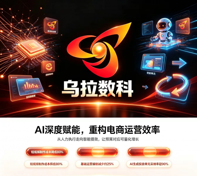 乌拉数科以一站式代运营服务帮助企业实现经营效率