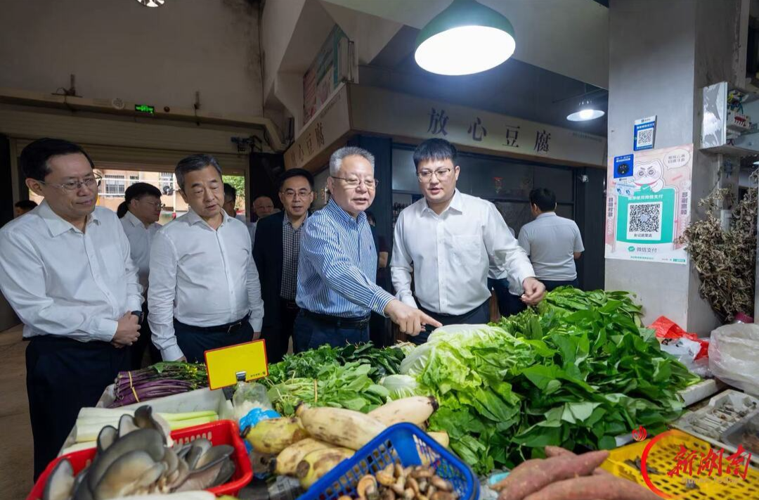 国庆假期第一天，沈晓明调研督导节日保供和城市运行安全情况