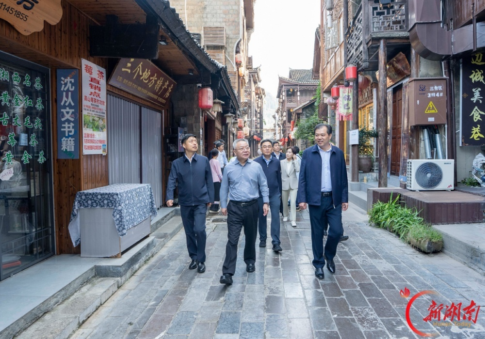 沈晓明调研湘西州经济社会发展情况