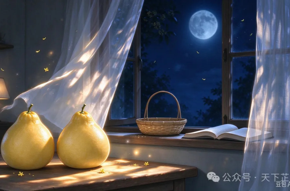 晚安，芷江丨柚子黄了