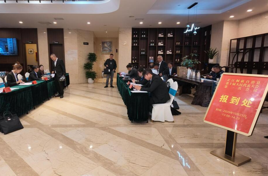 快讯丨今天中午，人大代表陆续报到