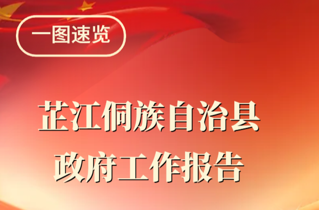 长图｜一图速览！芷江政府工作报告